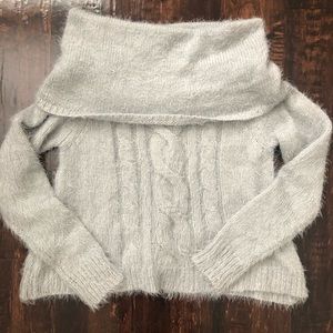 Off the shoulder sweater